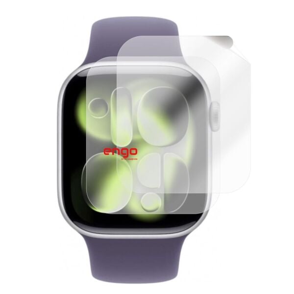Apple Watch Series 11 46mm TPU Ekran Koruyucu 2'li Şeffaf