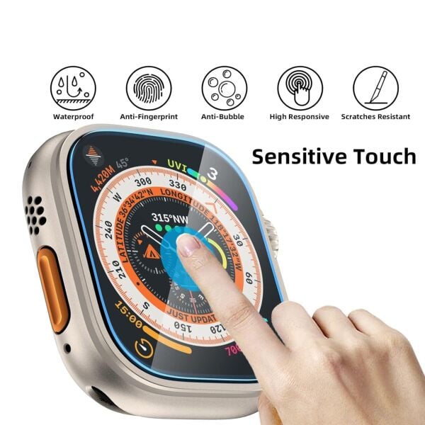 Apple Watch Ultra 3 49mm Nano Ekran Koruyucu 2’li Set