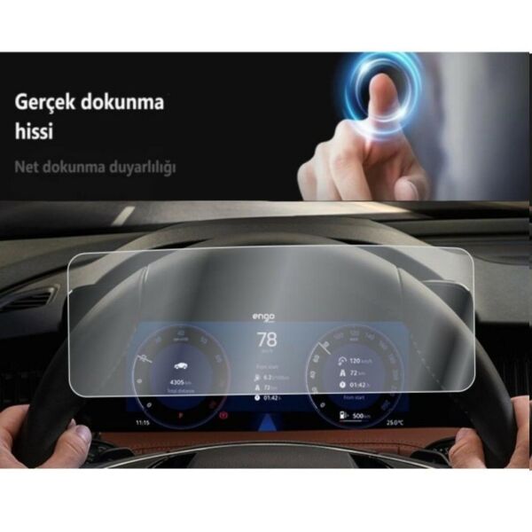 Skoda Kodiaq 10.25 inç Mat Ekran Koruyucu Dijital Gösterge