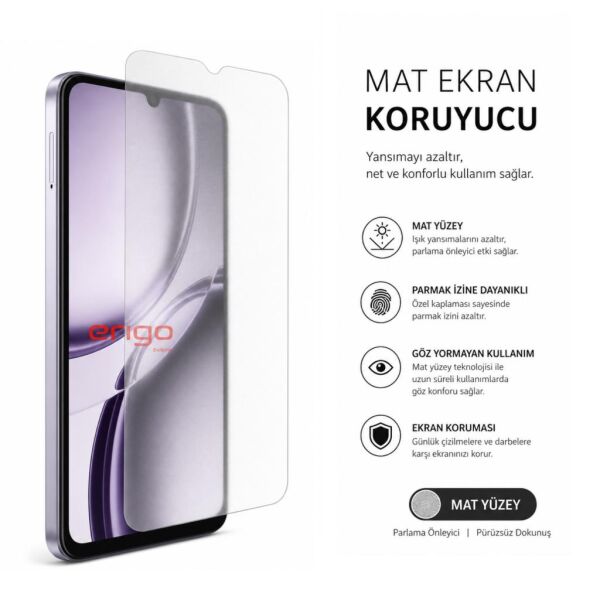 Tecno Spark Go 3 Mat Ekran Koruyucu 9H Nano Şeffaf 6.75 inç