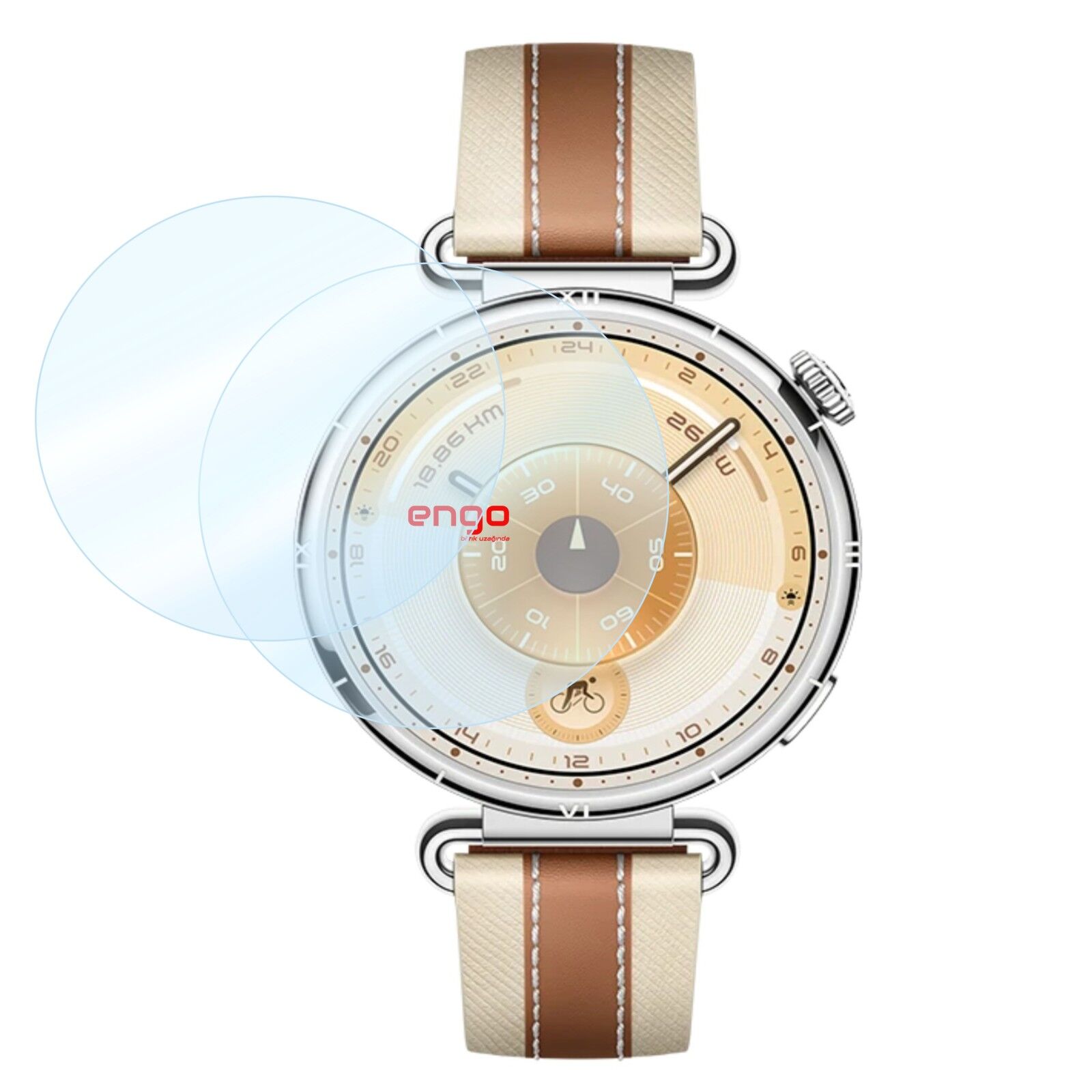 Huawei Watch GT 6 41mm Ekran Koruyucu Şeffaf Nano 2’li Set