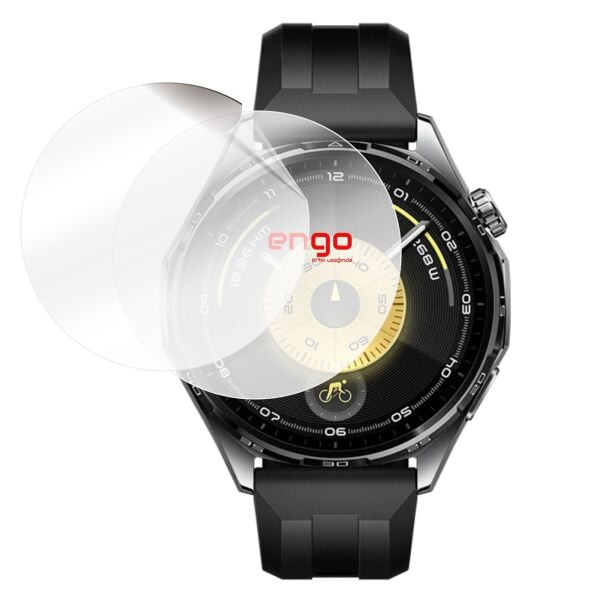 Huawei Watch GT 6 46mm Ekran Koruyucu TPU 2'li Şeffaf Film