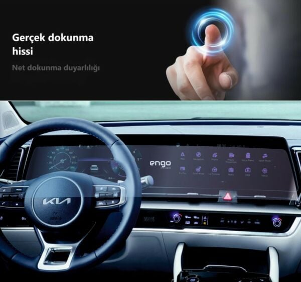 Kia Sportage Ekran Koruyucu Dijital Gösterge Ve Multimedya