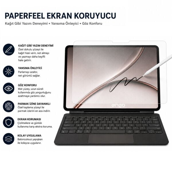 OnePlus Pad 4 Paperfeel Ekran Koruyucu 13.2 inç