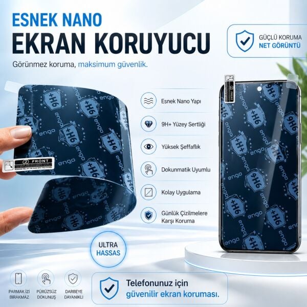 Motorola Edge 70 Mat Ekran Koruyucu 9H Nano 6.67 inç