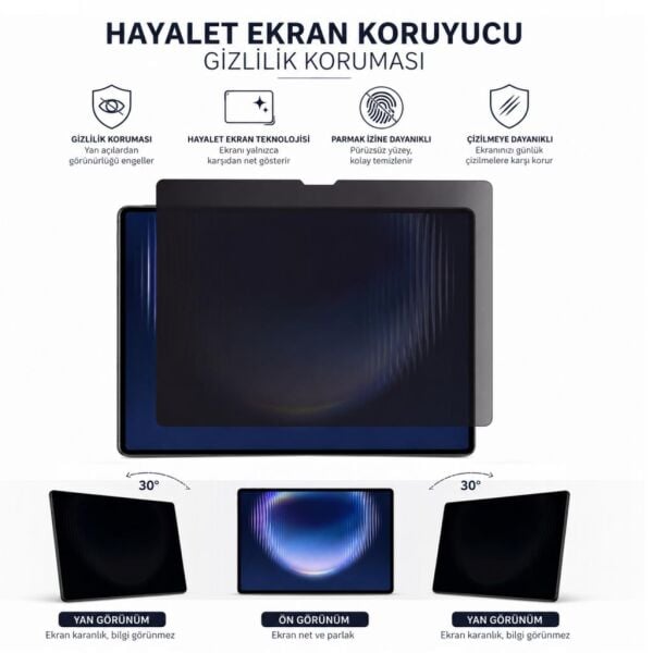 Huawei MatePad Pro Max Hayalet Ekran Koruyucu 13.2 inç Nano