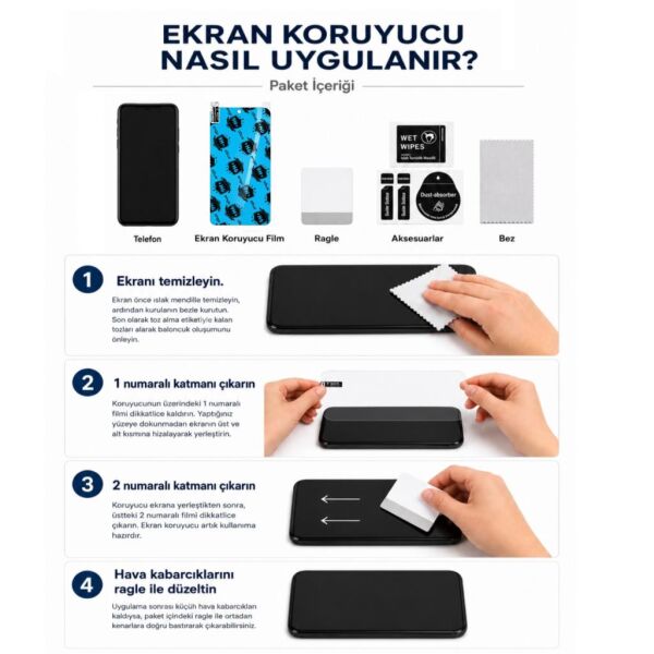 Poco C81 Pro Ekran Koruyucu 9H Nano Parlak 6.9 inç