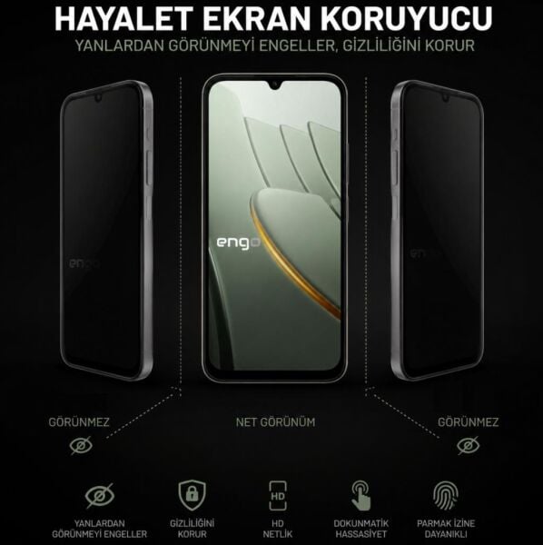 Poco C81 Pro Hayalet Ekran Koruyucu 9H Nano Şeffaf 6.9 inç