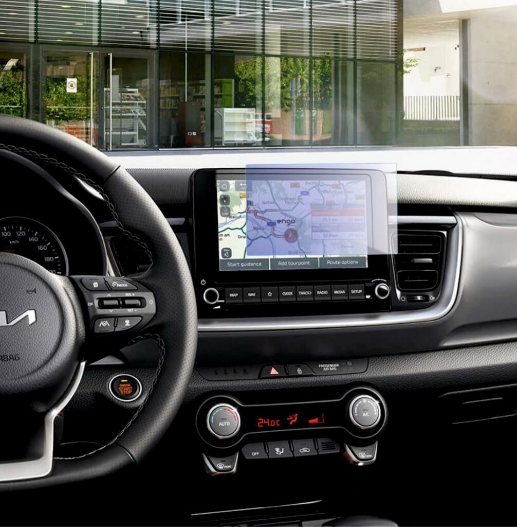 Kia Stonic 8 İnç Multimedya Ekran Koruyucu Nano Şeffaf