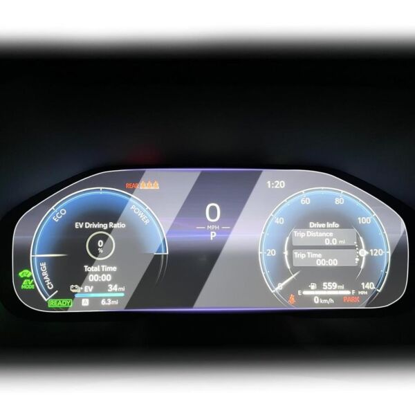 Toyota Yaris Hybrid 12.3'' Mat Ekran Koruyucu Gösterge 2025