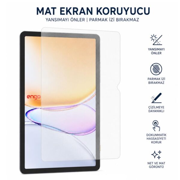 Tecno Megapad Se Mat Ekran Koruyucu 11 inç 9H Nano