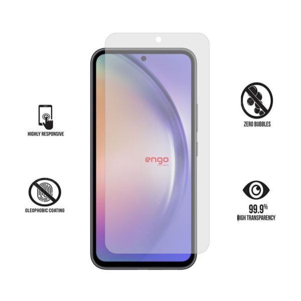Samsung Galaxy A54 İle Uyumlu Mat Ekran Koruyucu Nano Şeffaf
