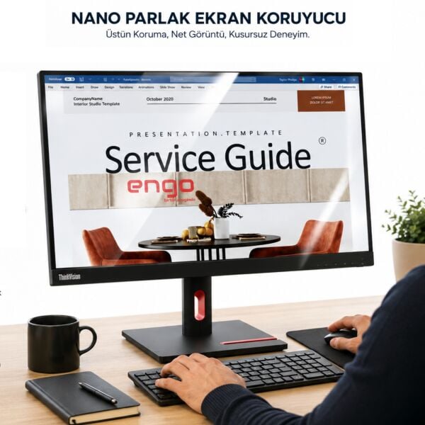 Lenovo ThinkVision S24i-30 Ekran Koruyucu 23.8 inç Parlak