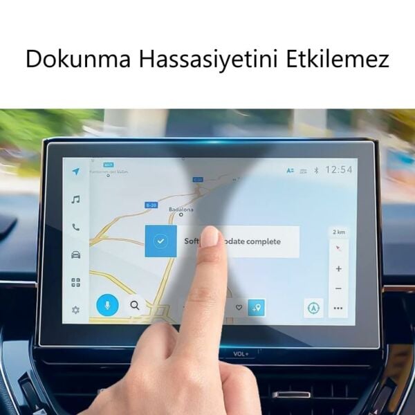 Toyota Corolla Hatchback Hybrid Mat Ekran Koruyucu 10.5 inç