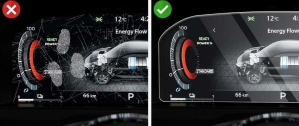 Nissan X-Trail 12.3 İnç Dijital Gösterge Ekran Koruyucu Nano