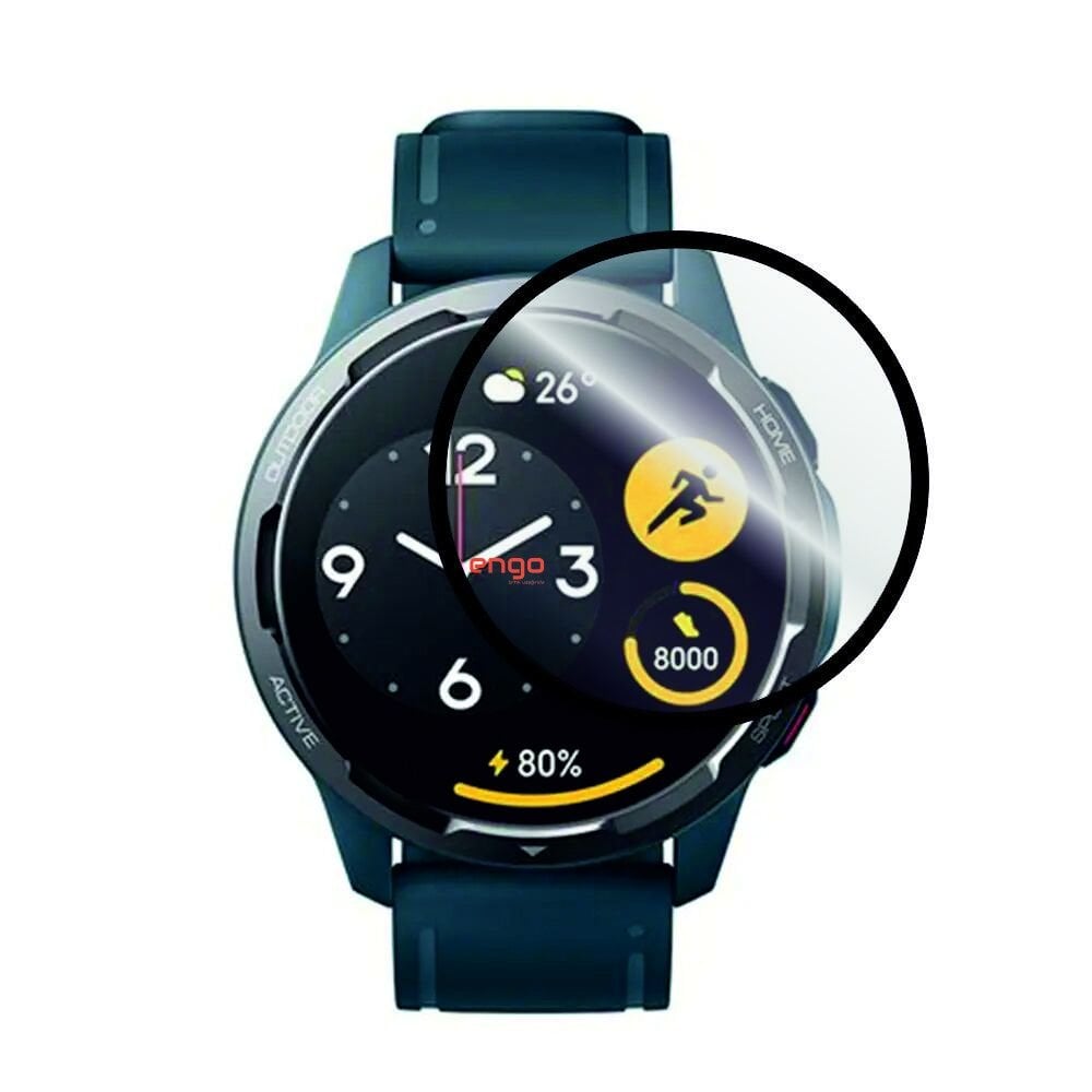 Xiaomi Watch S1 Active Ekran Koruyucu Flexible Esnek Şeffaf