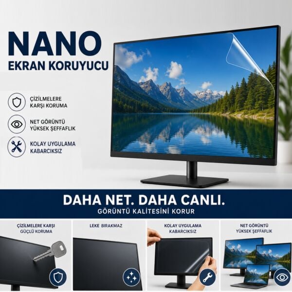 Asus V400 AiO Ekran Koruyucu Nano 23.8 inç V440VA