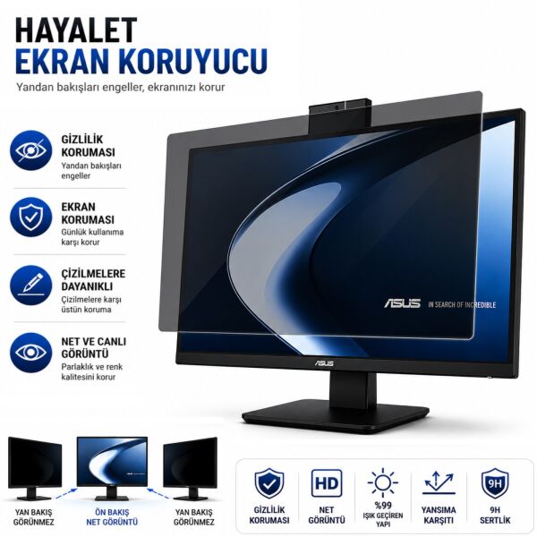 Asus V400 AiO Hayalet Ekran Koruyucu Nano 23.8 inç V440VA