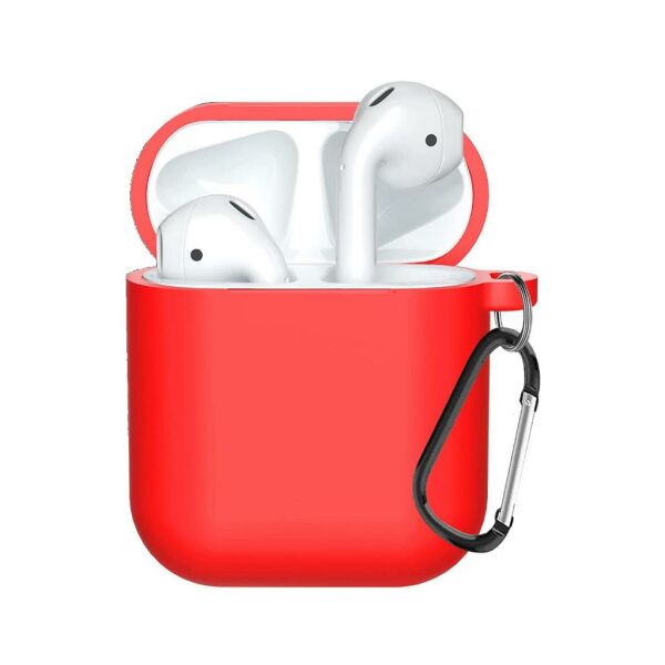 Apple AirPods Kılıf 1&2.Nesil Uyumlu Kablosuz Şarj Destekli Kılıf Siyah