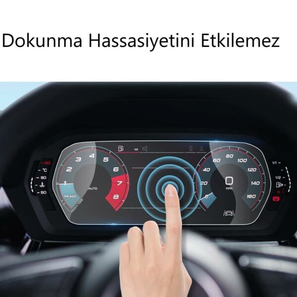 Audi A3 Ekran Koruyucu 12.3 inç 8Y Dijital Gösterge 2025