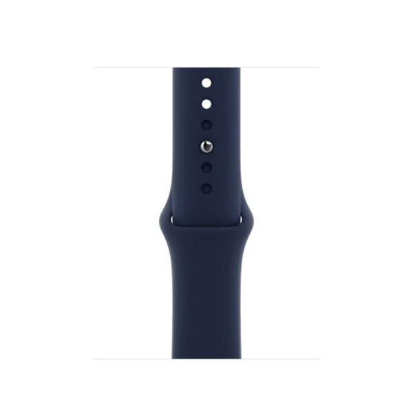 Apple Watch Kordon Watch SE Spor Kordon Silikon 40mm Lacivert