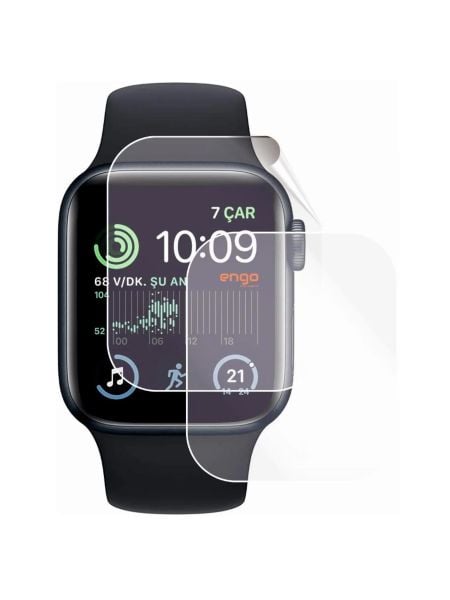 Apple Watch 40 MM Ekran Koruyucu Şeffaf Esnek TPU Film 2 Adet
