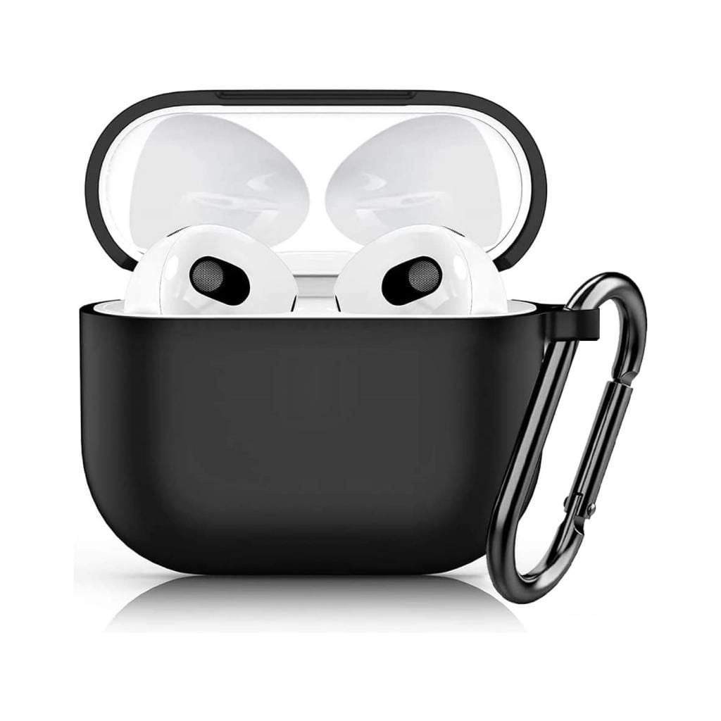 Apple AirPods Pro Kılıf 1.Nesil Uyumlu Kablosuz Şarj Destekli Siyah