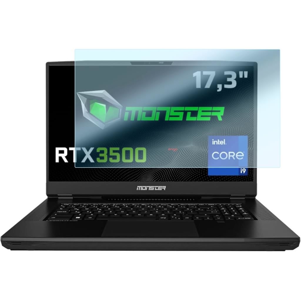 Monster Markut M7 17.3 inç Ekran Koruyucu Nano 16:9 Şeffaf