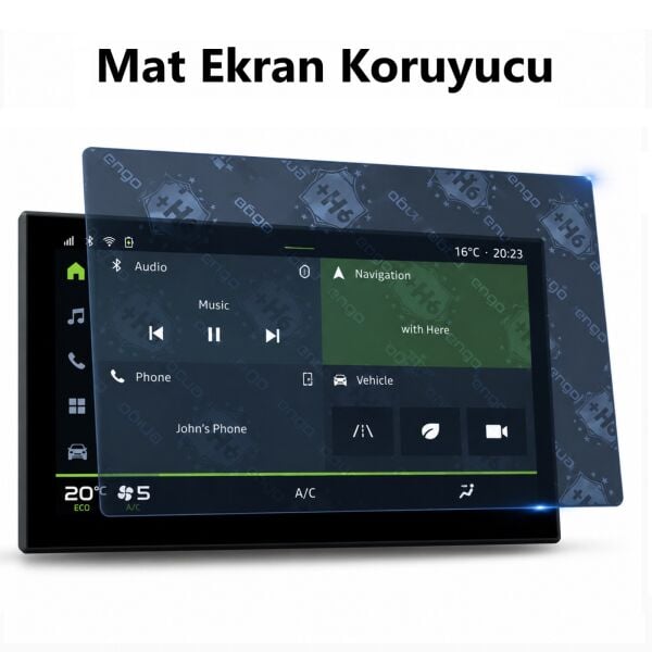 Dacia Sandero Stepway Mat Ekran Koruyucu 10 inç Multimedya