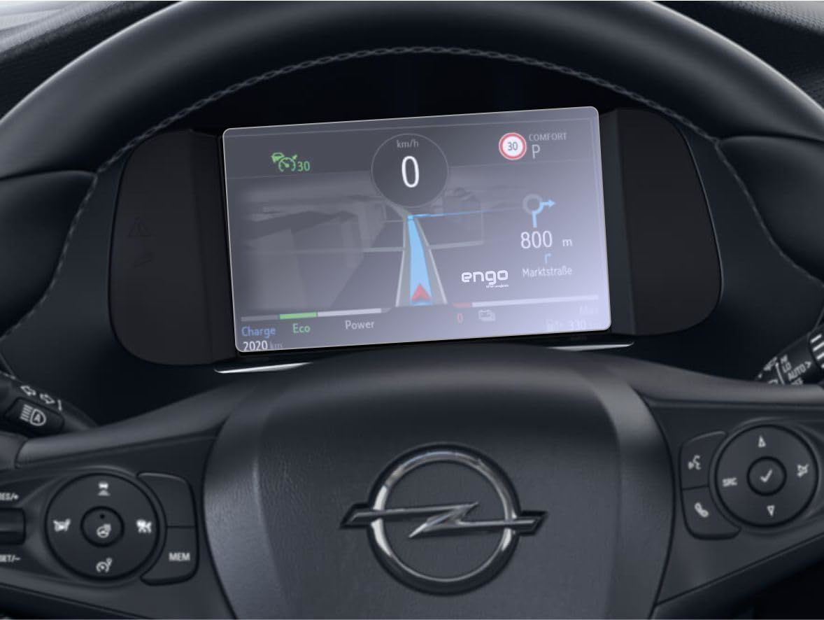 Opel Corsa Ultimate 7 İnç Dijital Gösterge Ekran Koruyucu