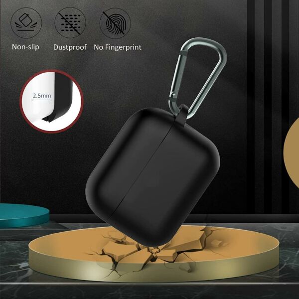 Apple AirPods Pro Kılıf 2.Nesil Uyumlu Kablosuz Şarj Destekli