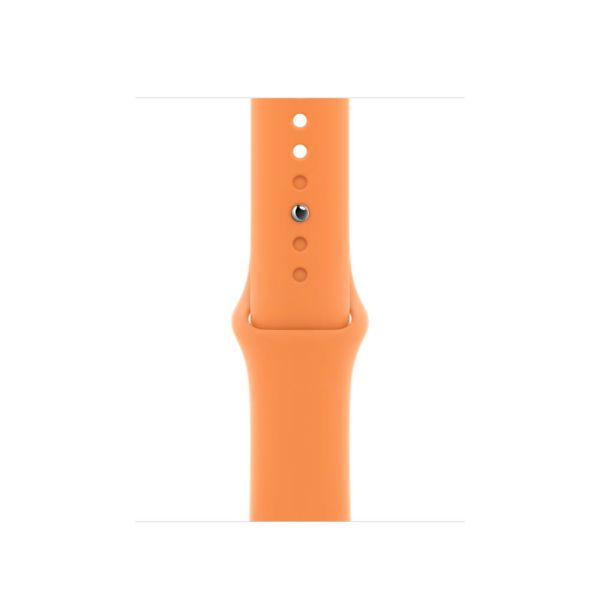 Apple Watch Kordon Watch 3 Spor Kordon Silikon 42mm Turuncu