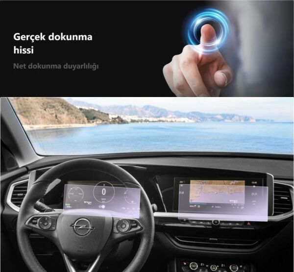Opel Grandland Ultimate Ekran Koruyucu Multimedya Ve Gösterge
