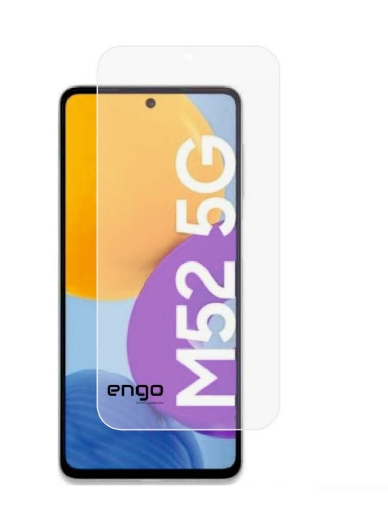 Samsung Galaxy M52 İle Uyumlu Mat Ekran Koruyucu Nano Şeffaf