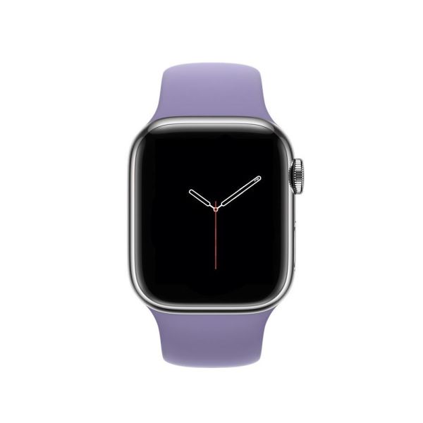 Apple Watch Kordon Watch 3 Spor Kordon Silikon 38mm Lila