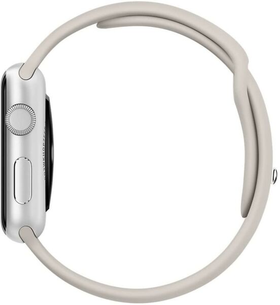 Apple Watch Kordon Watch 3 Spor Kordon Silikon 38mm Beyaz