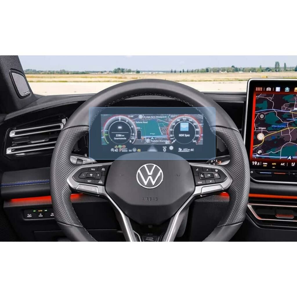 Volkswagen Tiguan 10.25 inç Dijital Gösterge Ekran Koruyucu