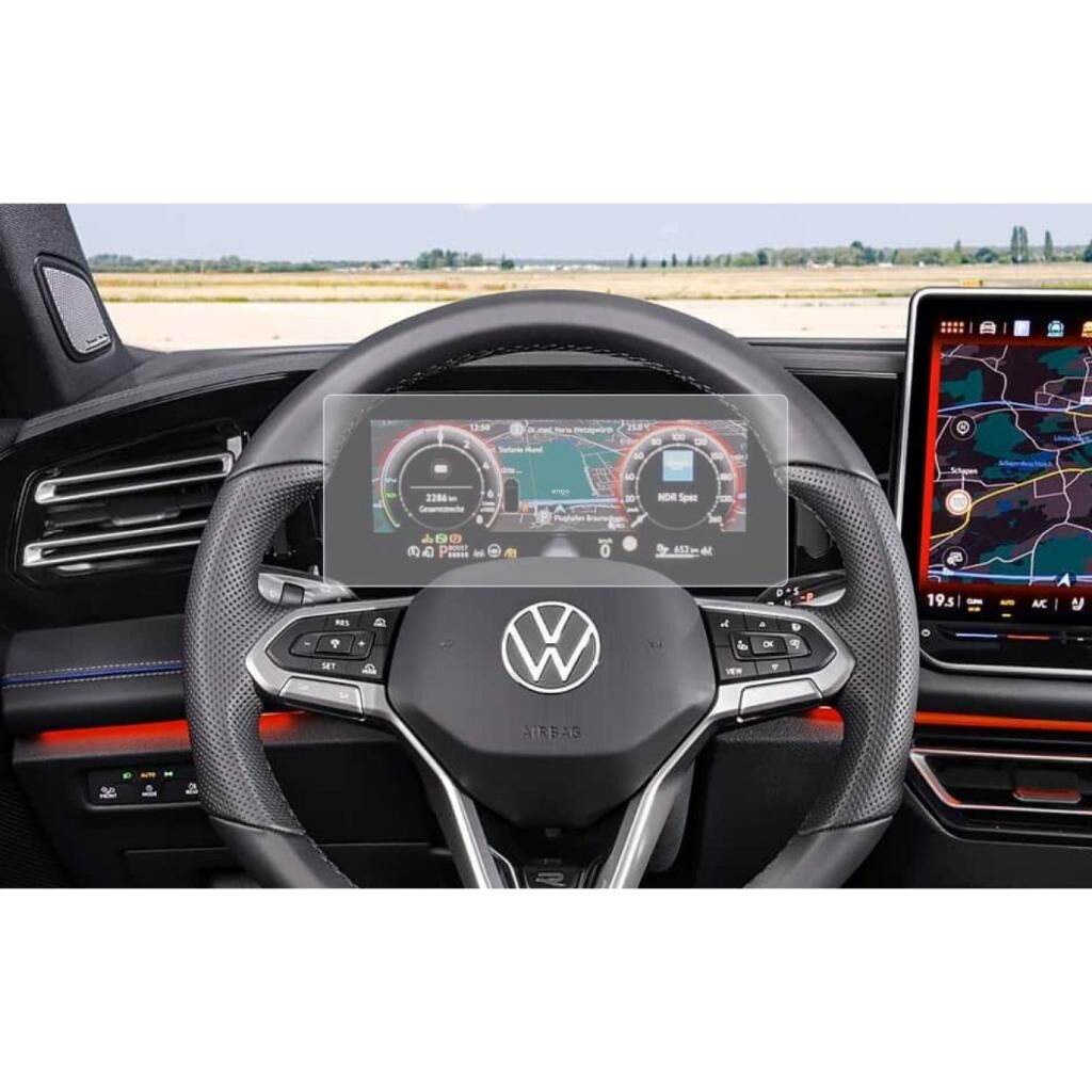 Volkswagen Tiguan 10.25'' Dijital Gösterge Mat Ekran Koruyucu