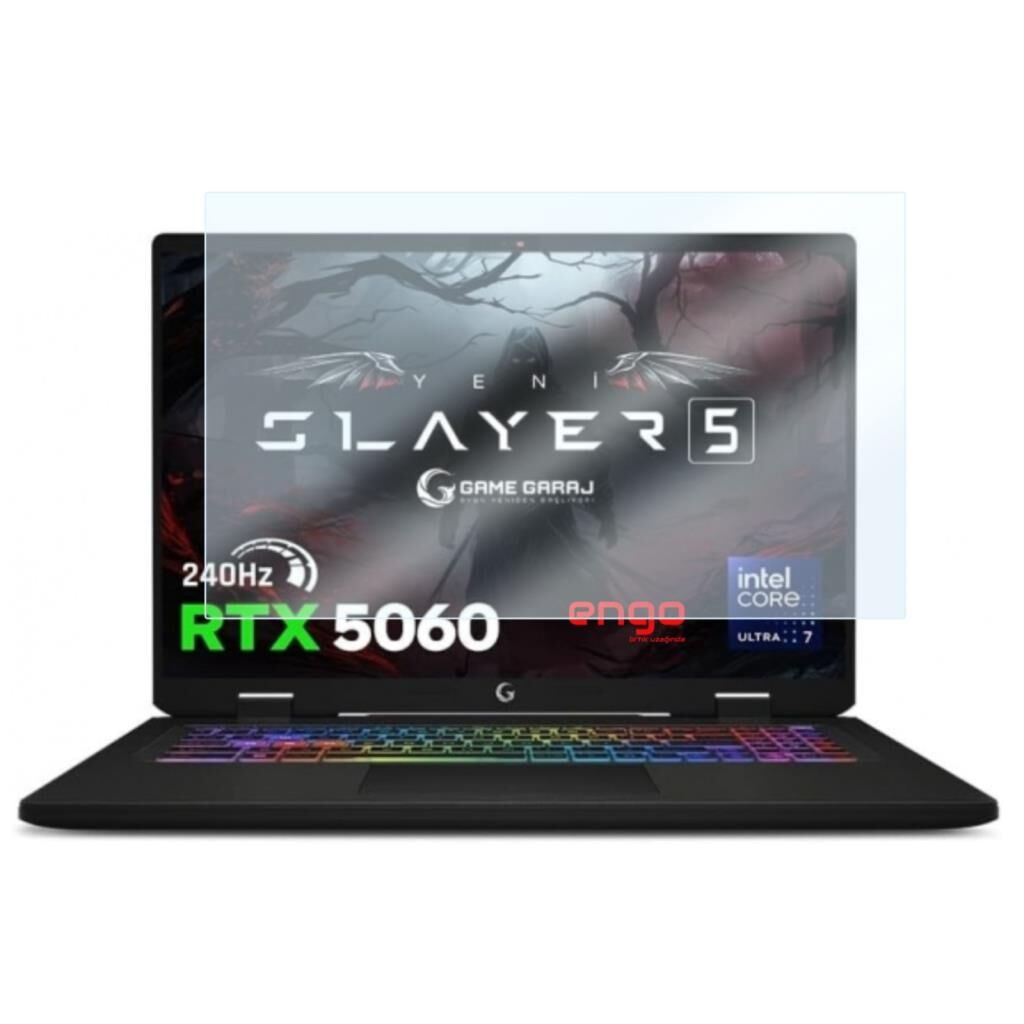 Game Garaj Slayer5 7XL-5060 17 inç Ekran Koruyucu Nano 16:10