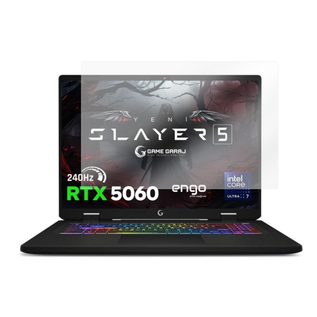 Game Garaj Slayer5 7XL-5060 17 inç Mat Ekran koruyucu 16:10