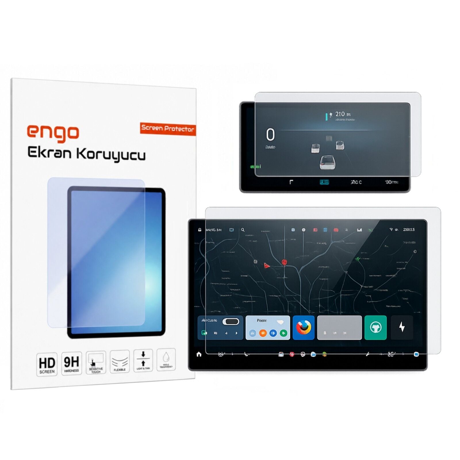 Chery Tiggo 8 Mat Ekran Koruyucu Multimedya ve Gösterge