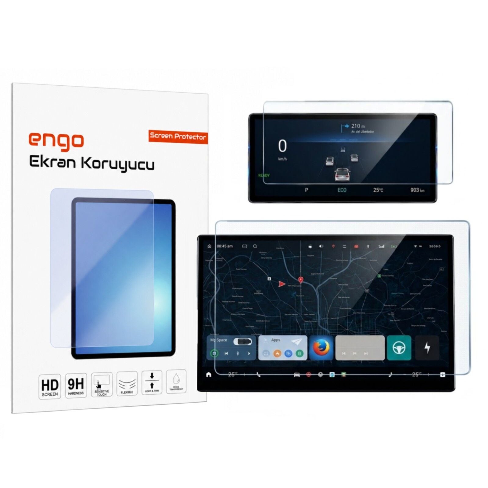 Chery Tiggo 8 Ekran Koruyucu Multimedya ve Dijital Gösterge