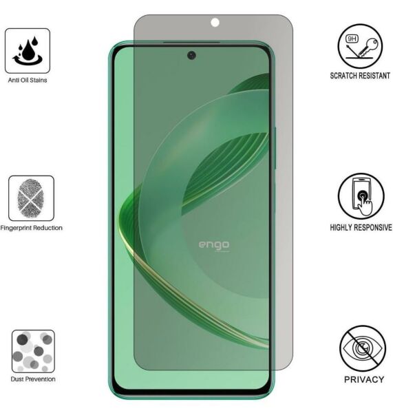 Huawei Nova 12 SE İle Uyumlu Hayalet Ekran Koruyucu Şeffaf