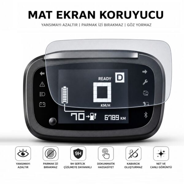 Citroen Ami Mat Ekran Koruyucu Gösterge My Ami Play