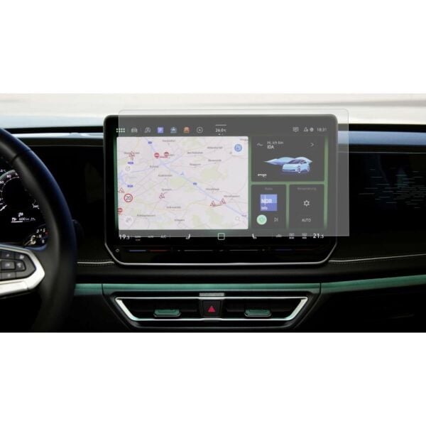 Volkswagen Golf 12.9 inç Multimedya Mat Ekran Koruyucu 9H