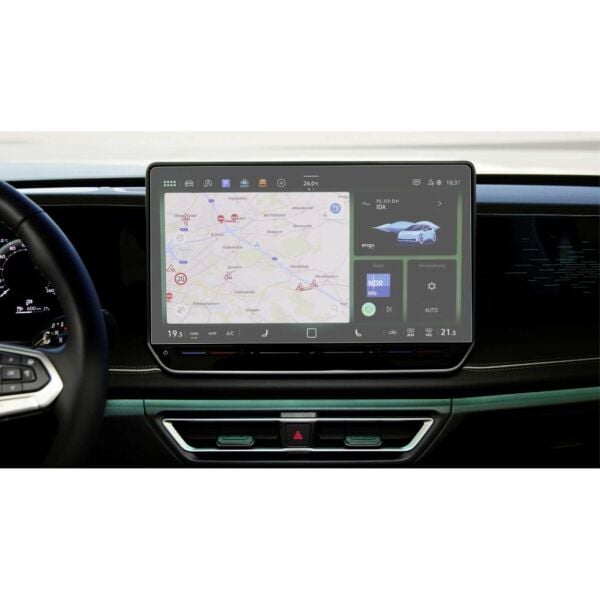 Volkswagen Golf 12.9 inç Multimedya Mat Ekran Koruyucu 9H