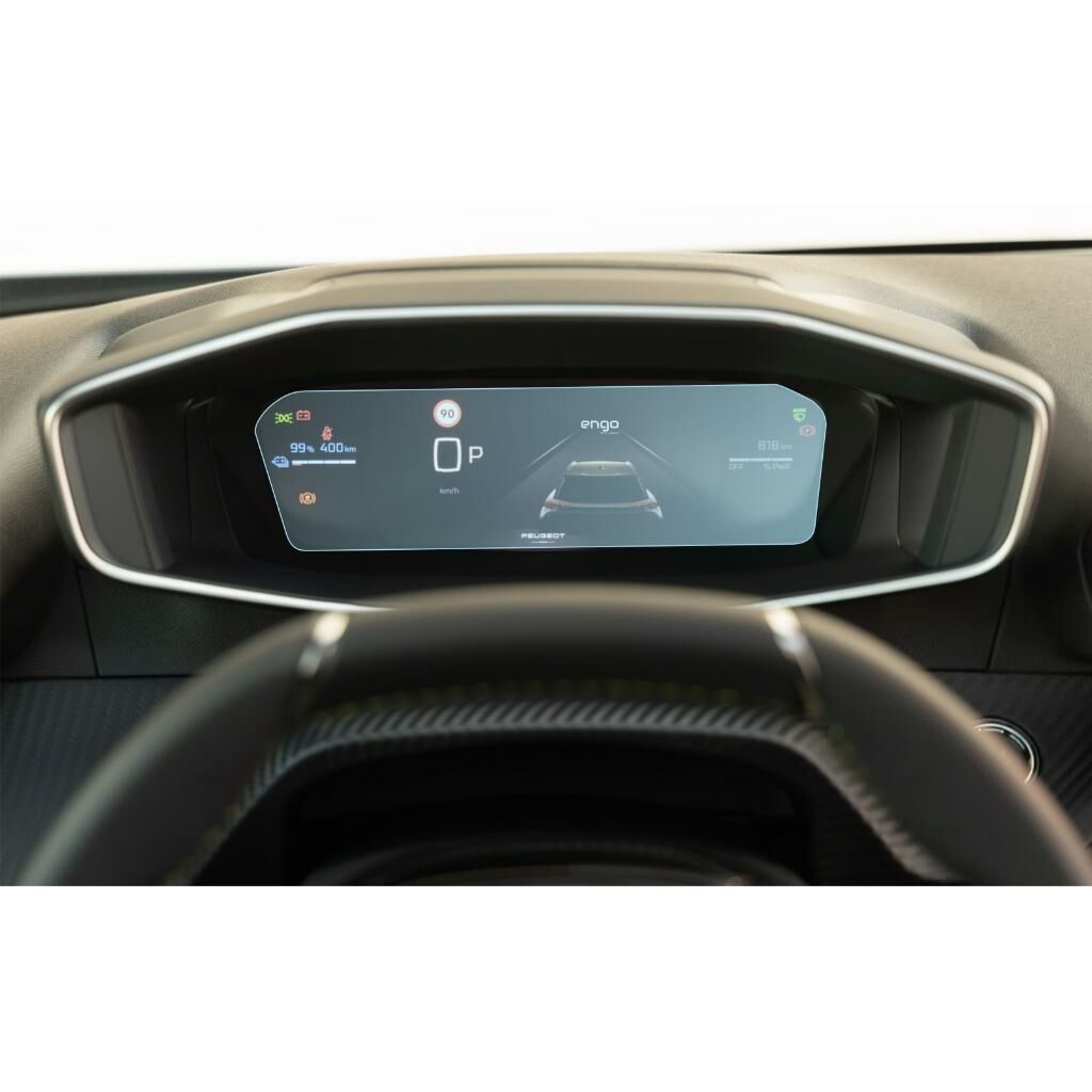 Peugeot 2008 10 inç Dijital Gösterge Ekran Koruyucu