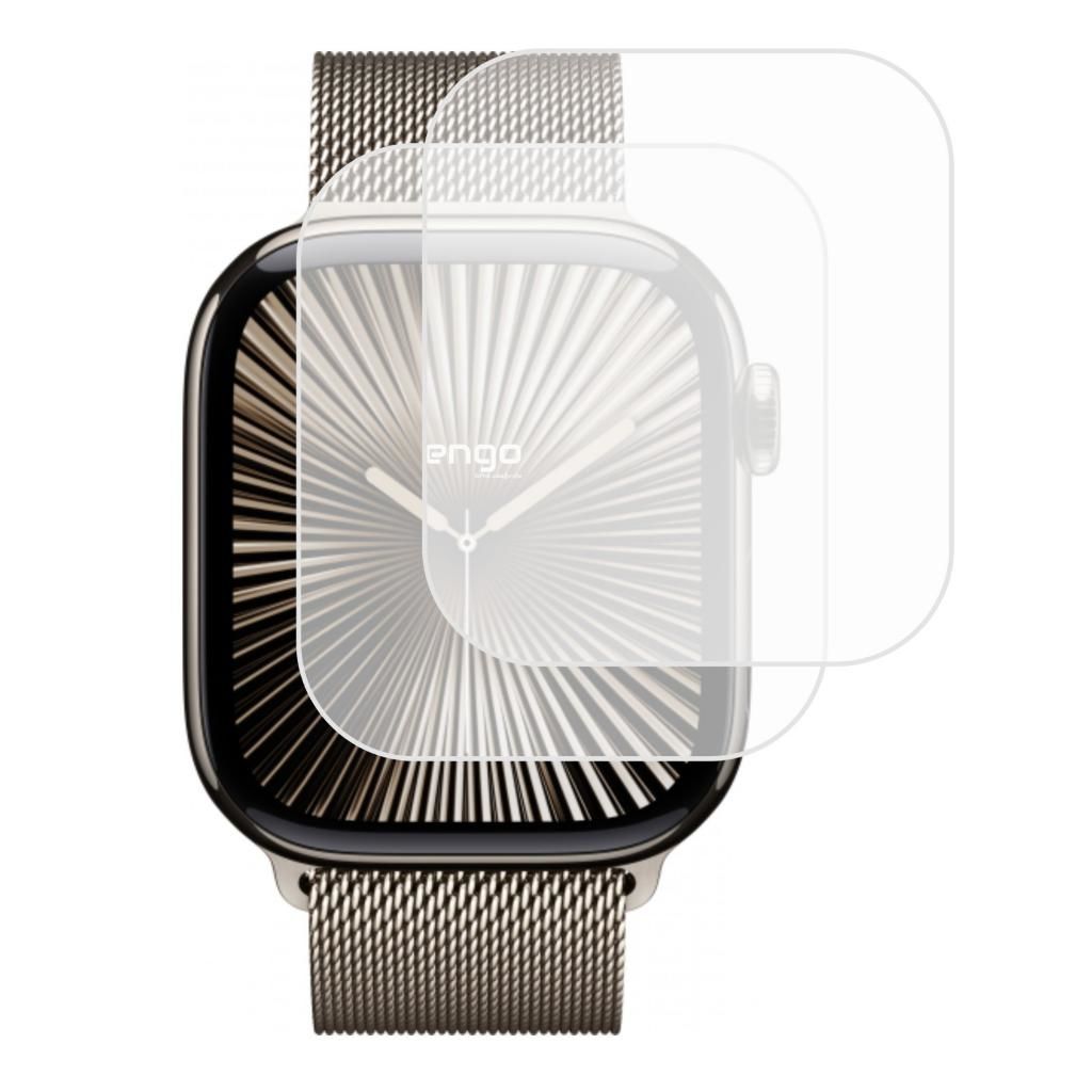Apple Watch 10 42mm Ekran Koruyucu Şeffaf TPU Film 2 Adet