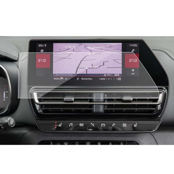 Citroen C5 Aircross 10 İnç Multimedya Ekran Koruyucu Şeffaf
