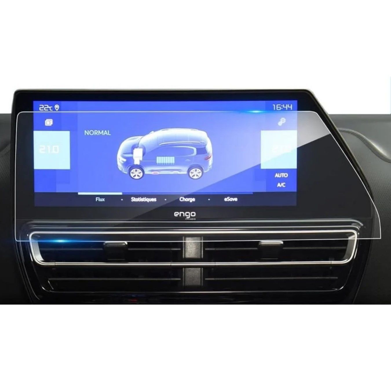Citroen C5 Aircross 10 İnç Multimedya Ekran Koruyucu Şeffaf
